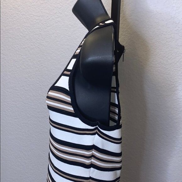 𝅺FELICITY & Coco Bodycon Bandage Striped Dress - Picture 6 of 11